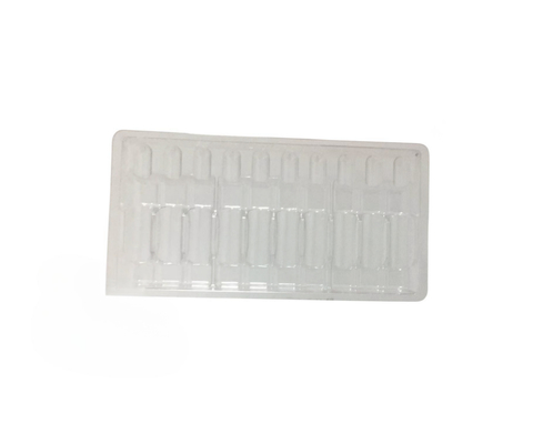 Injectiepoeder orale vloeistof Transparante Plastic Blister Tray Ampool Fles Water Naald 1ml 10pcs