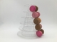 6 Tier Wit 1mm Plastic Macaron Verpakking Macaron Bruiloft Display