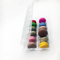 6 van de pakdouane het Duidelijke Tray Recyclable Plastic Macaron Chocolate Dienblad van Macaron