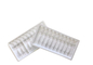 White Water Injection Blister Verpakking 1mlx10 Plastic Innerlijk Ampuul Fles Tray