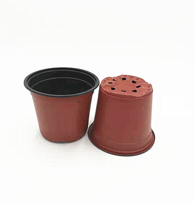 Eenmalige dubbelkleurige bloempot voor kas en tuin