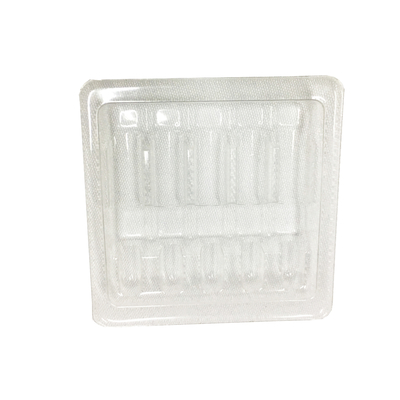 Witte Plastic Ampuulbak Verpakking 10 ml Glas Vialbakken Plastic Ampuuldoos