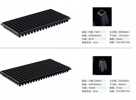 200-cell plastic zaaitray - 2 mm dik en verouderingsbestendig voor duurzame plantengroei