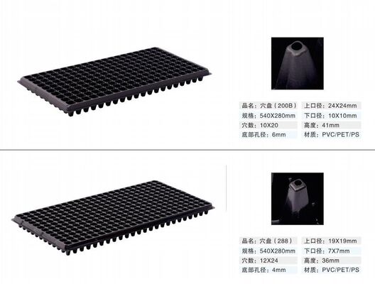 200-cell plastic zaaitray - 2 mm dik en verouderingsbestendig voor duurzame plantenvermeerdering