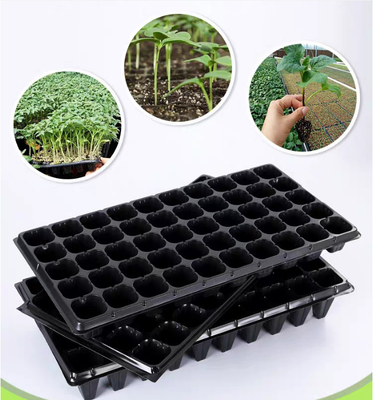 Speciaal bestemde zaadplanters voor groenten, stopplanters voor de teelt van zaadplanten, bekers voor de teelt van groenten, stekkendozen voor de landbouw, landbouwplanters, kunststofplanters