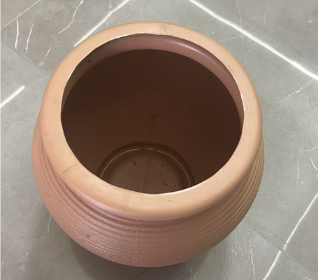 HDPE moderne minimalistische bloempot met meerdere maten en lange levensduur voor huisversiering