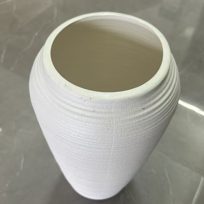 HDPE moderne minimalistische keramische bloempot met meerdere maten en lange levensduur voor huisversiering