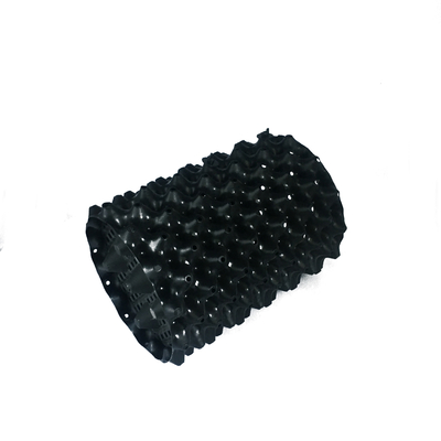 20cm Dia 0.7mm Met een laag bedekt niet van de Luchtpotten van pvc Plastic Chemisch afbreekbare Potten van de Polymeren Zwarte Lucht