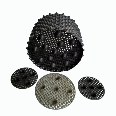 De multifunctionele 40cm Potten van de Diameter44l Plastic Lucht 10 Gallon Zwart Wit
