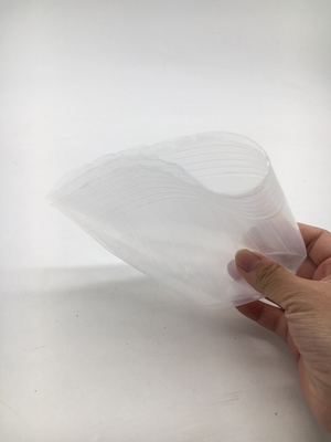 Zachte en dunne plastic kinderpot transparante en zwarte kleur