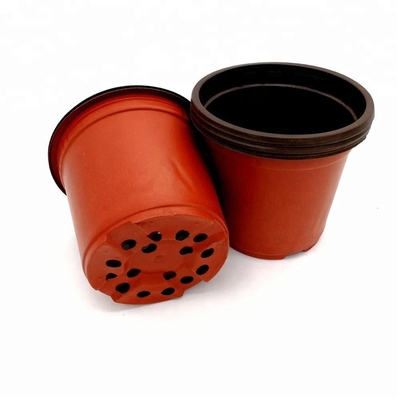 PP zon 15 cm breed Plastic bloempotten 12 drainage gaten