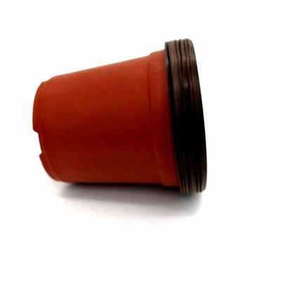 PP zon 15 cm breed Plastic bloempotten 12 drainage gaten