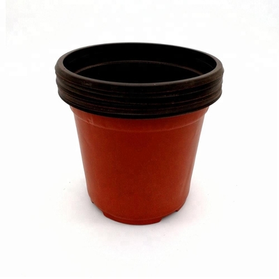 PP zon 15 cm breed Plastic bloempotten 12 drainage gaten
