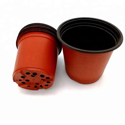 PP zon 15 cm breed Plastic bloempotten 12 drainage gaten