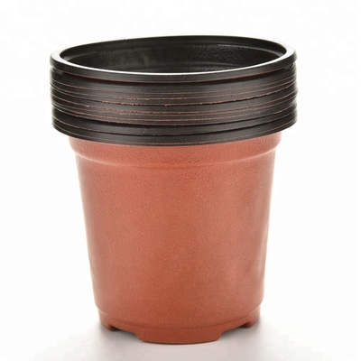 PP zon 15 cm breed Plastic bloempotten 12 drainage gaten