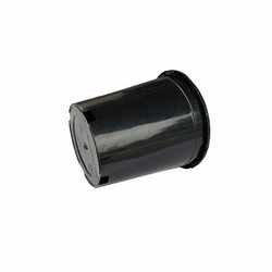 Duurzaam Grote 165 mm doorsnede Hard Plastic bloempotten 17 cm hoogte
