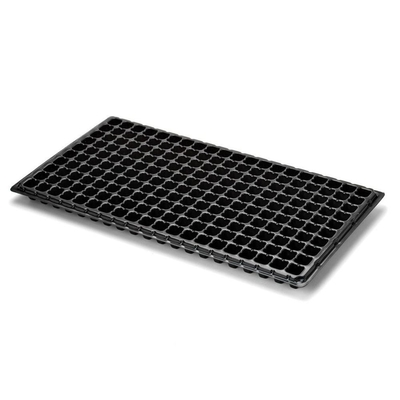 Plantengroei trays Seed grow tray 50,72,128,200,288 Cells HIPS Plastic tuinbouw zaad ontkiemingsbak met een geweldige prijs