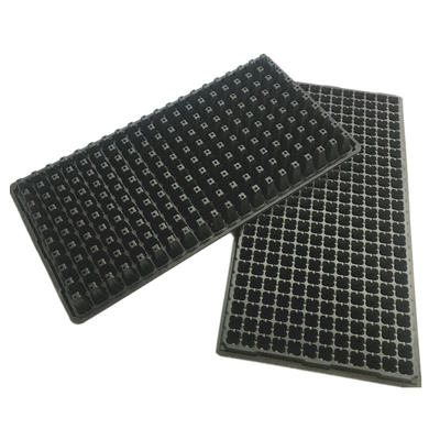 Plantengroei trays Seed grow tray 50,72,128,200,288 Cells HIPS Plastic tuinbouw zaad ontkiemingsbak met een geweldige prijs