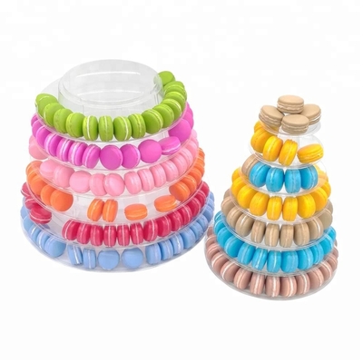 Nieuwe Macaron Tower Piramide 13 Tier Plastic Macaron Tower Display Stand