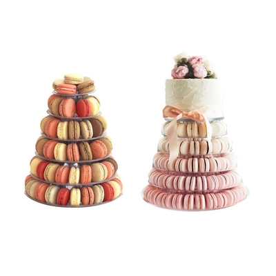 6 Tier Clear Blister Macaron Tower Voor taartversiering