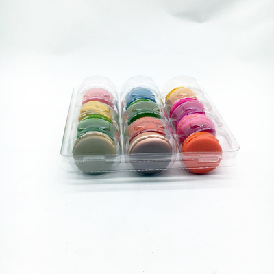 12 holte macaron bak op maat plastic blister verpakkingsbak