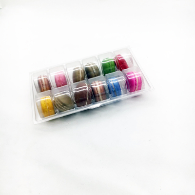 Herbruikbare kunststofclamshell Macaron Tray Blister Procestype