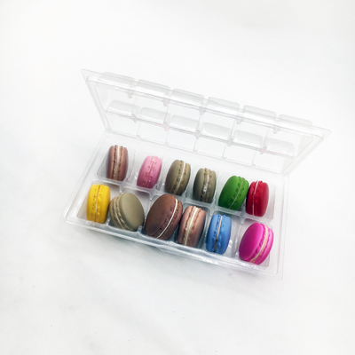 Herbruikbare kunststofclamshell Macaron Tray Blister Procestype