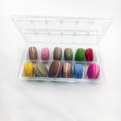 Herbruikbare kunststofclamshell Macaron Tray Blister Procestype