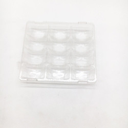 Herbruikbare kunststofclamshell Macaron Tray Blister Procestype