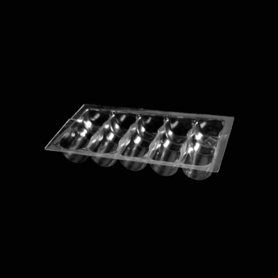 Doorzichtige PVC PET PP Clamshell Verpakking Plastic Blister Ampoule Tray Met Paper Card Inserts