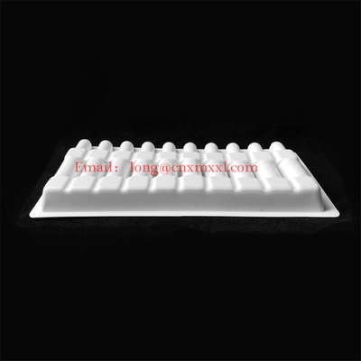 Hoogwaardige Plastic Ampules Tray 1ml 2ml 5ml 10ml Plastic Clear Blister Packaging Vials Blister Tray Box