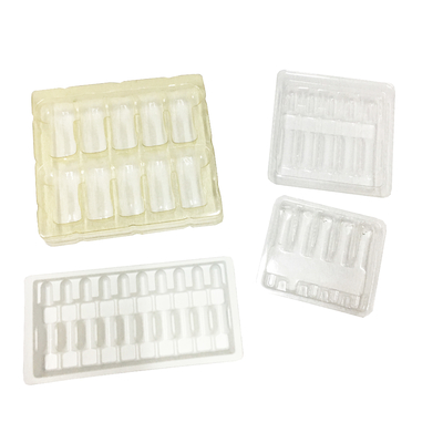 Clamshell Blister Plastic 1 ml Ampuul Inbreng Verpakkingsbakken 100 mm Dikte