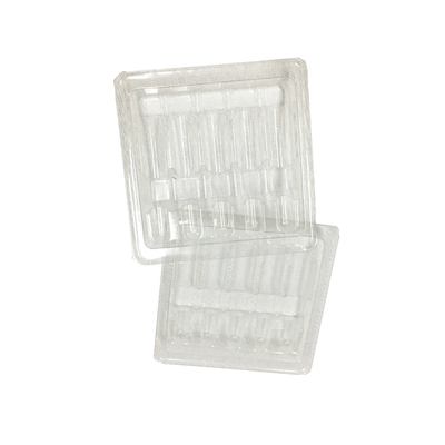 Clamshell Blister Plastic 1 ml Ampuul Inbreng Verpakkingsbakken 100 mm Dikte