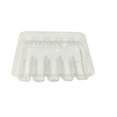 Clamshell Blister Plastic 1 ml Ampuul Inbreng Verpakkingsbakken 100 mm Dikte