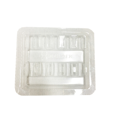 Clamshell Blister Plastic 1 ml Ampuul Inbreng Verpakkingsbakken 100 mm Dikte