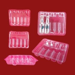Clamshell Blister Plastic 1 ml Ampuul Inbreng Verpakkingsbakken 100 mm Dikte