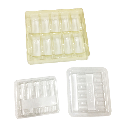Transparante PS ampulentrek 1 ml X 5 ampullen Plastic Blister Packaging
