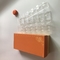 CMYK-Druk900g Grey Cardboard Paper Gift Box 24pcs Macaron Verschepende Containers