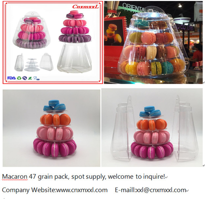 Macaron Tower Display 6 verdiepingen 10 verdiepingen 13 verdiepingen 9 verdiepingen Vierkante 10 verdiepingen Macaron Display Shelf