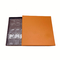 Luxechocolade die Oranje Kraftpapier-Document Vakje 25 PCs met Plastic Binnen verpakken