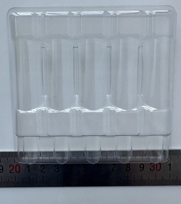 PET Fragile Goods Verpakkingsbak Glasfles Vaste verpakkingsbak Water Injectie 1ml 2ml 5ml 10ml 5 Pack
