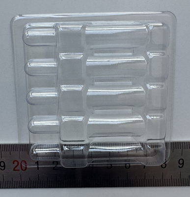 PET Fragile Goods Verpakkingsbak Glasfles Vaste verpakkingsbak Water Injectie 1ml 2ml 5ml 10ml 5 Pack