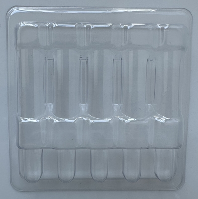 PET Fragile Goods Verpakkingsbak Glasfles Vaste verpakkingsbak Water Injectie 1ml 2ml 5ml 10ml 5 Pack