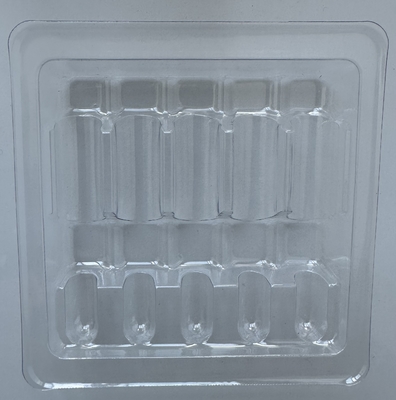 PET Fragile Goods Verpakkingsbak Glasfles Vaste verpakkingsbak Water Injectie 1ml 2ml 5ml 10ml 5 Pack