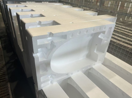 EPS-schuim met speciale bekleding randbescherming hoekbescherming polydragon gietmachine schuimpakket