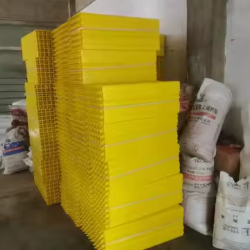 Kleurrijke gele plastic blaren thermovormige vacuümplaat eiverpakking transport 30 eiverpakking