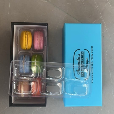 Macaron verpakking 6 Macaron verpakking cadeau verpakking 6 Macaron cadeaubon verpakking boetiek doos Macaron verpakking dessert verpakking aanbod