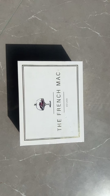 12 Macaron Geschenkdoos Verpakking Boutique Carton Dessert Verpakking Op maat
