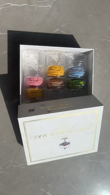 12 Macaron Geschenkdoos Verpakking Boutique Carton Dessert Verpakking Op maat