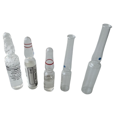 Verpakkingspakket voor waterinspuiting 1 ml 2 ml 3 ml glazen fles Ampuulbak Etiketten op maat
